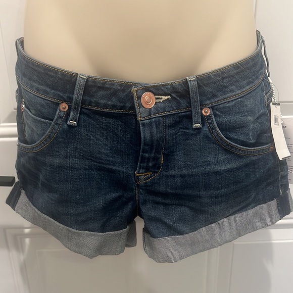 NWT! Hudson Hampton Denim Mini Shorts - Picture 3 of 14